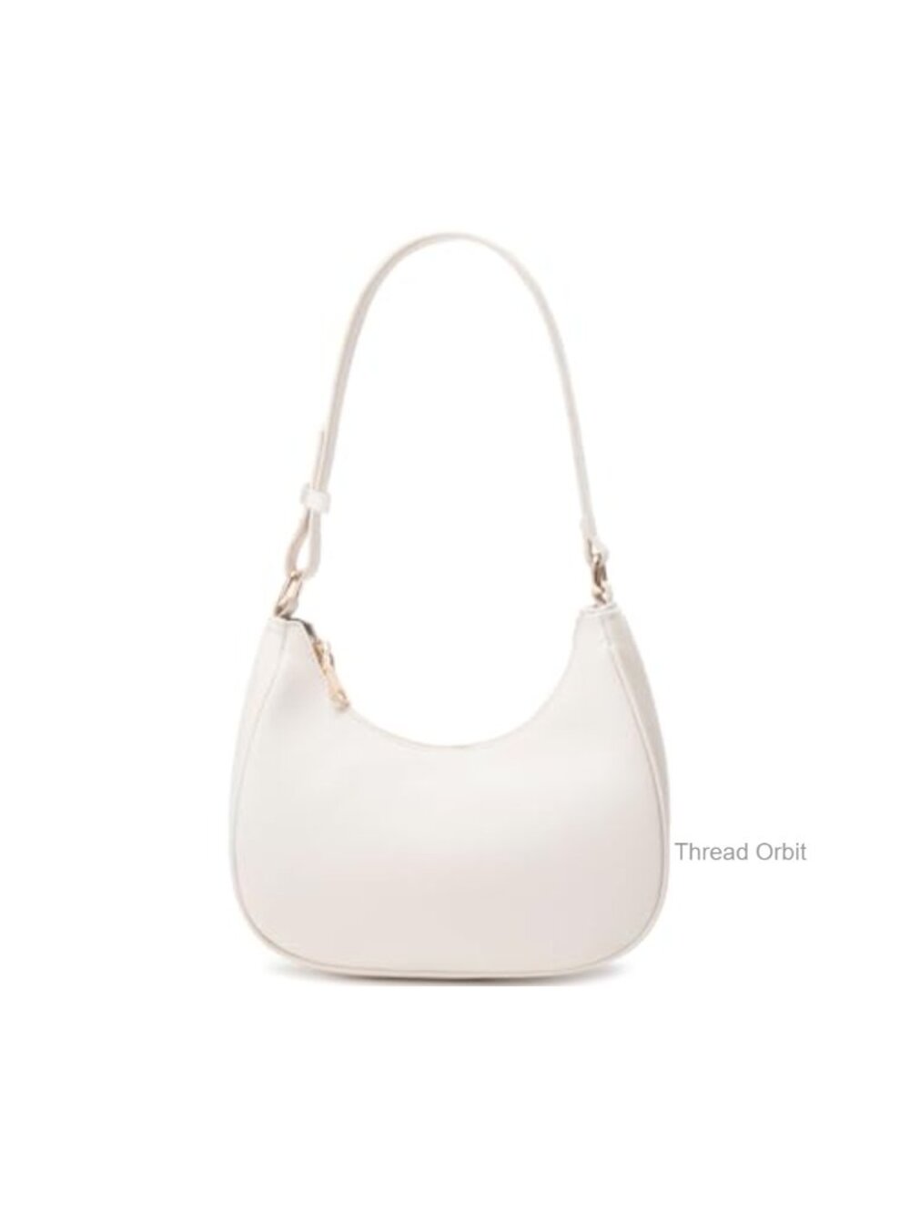 PU Leather Hobo Shoulder Bag Tote Handbag Mini Clutch with Zipper